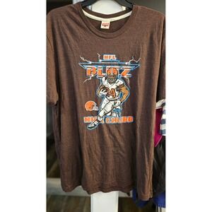 NWT Homage Nick Chubb Cleveland Browns NFL Blitz Brown Graphic T-Shirt XXL  NFL